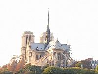 Paris - Notre Dame - Chevet, Vue (08)